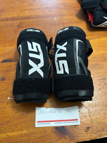 New Stx stallion 50 lacrosse elbow pads youth xs