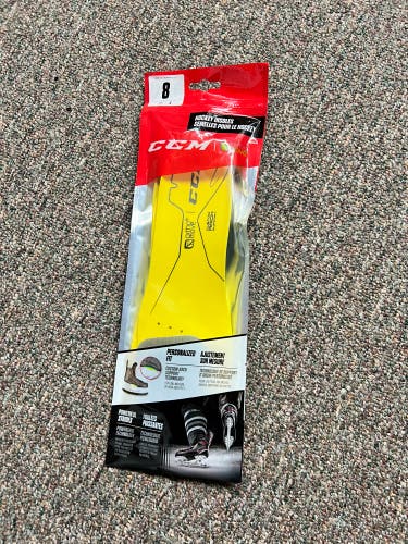 CCM (OrthoMove) Hockey Insoles - Size 8 - New