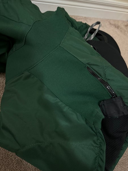 green bauer hockey pants