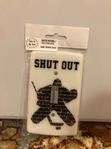 Brickwall Goalie Shutout Light switch cover