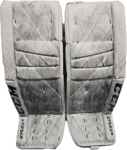 CCM Extreme Flex 5 Pro Goalie Leg Pads 34+1" Used Retail(12755)