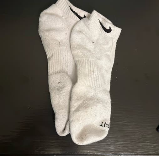 Nike white used L/XL Unisex Ankle Socks