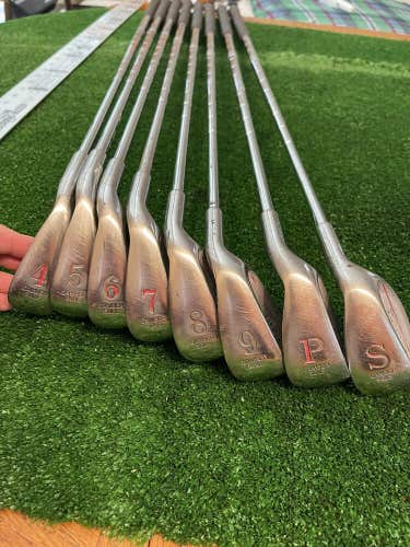 Mega Force Camber Sole Irons Set 4-PW-SW Regular Steel Shafts