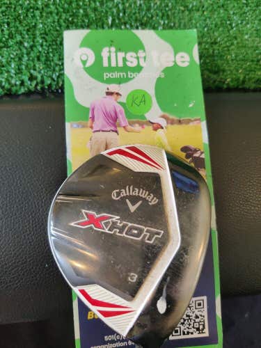 Callaway X Hot 3 Wood A Senior Graphite Shaft