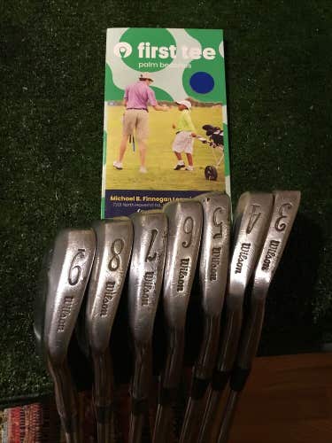 Wilson Staff Tour Blade 3-9 Irons Set Regular Steel Shafts