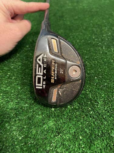 Adams Idea Black Super 4 Hybrid 21* Regular Titleist Graphite Shaft