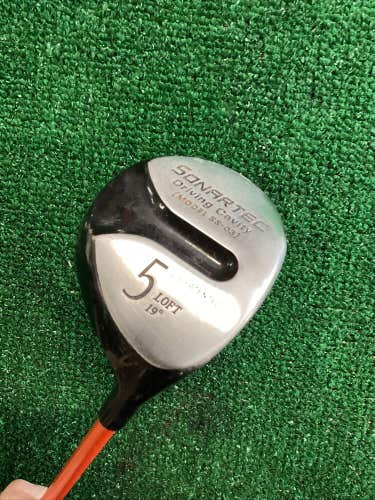 Sonartec Driving Cavity 5 Wood 19* Stiff Graphite Shaft