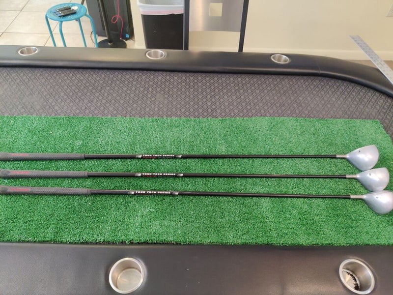 Stealth Mitsushiba Driver 3-5 Woods Set Stiff Graphite Shafts