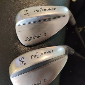 Pinseeker Soft Cast II 56* 64* Wedge Set Graphite Shaft