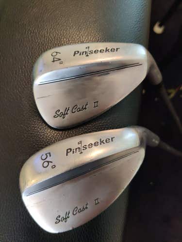 Pinseeker Soft Cast II 56* 64* Wedge Set Graphite Shaft