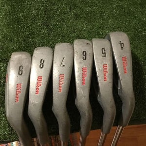 Wilson HT 1000 Flow Weight Irons Set 4-9 Steel Shafts