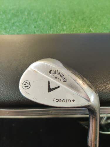 Callaway 52* Forged+ Gap Wedge GW Steel Shaft