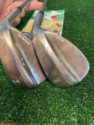 Brian Symonds Design 304 BS54-10 54* and 60* Wedge Set Steel shaft