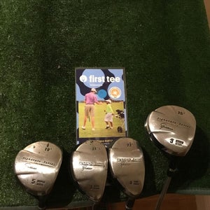 Nicklaus Signature Series 3-5 Woods 3-4 Hybrids Set Graphite Shafts