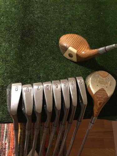 Kenneth Smith Imadzu Full Set Driver, 3W, 2-9 Irons Steel Shafts