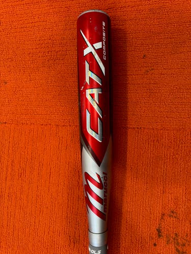 Used Marucci CAT X Composite USSSA Certified Bat (-5) Composite 27 oz 32"