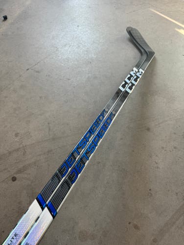 2 PACK NHL Tavares New Senior CCM Left Hand 90 Flex P90TM Pro Stock Jetspeed FT6 Pro Hockey Stick