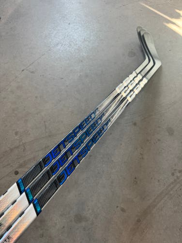 3 PACK NHL Tavares New Senior CCM Left Hand 90 Flex P90TM Pro Stock Jetspeed FT6 Pro Hockey Stick