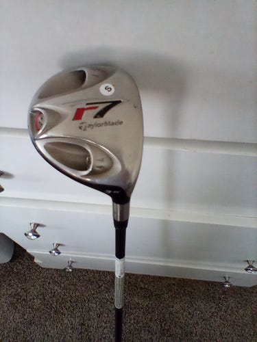 Used Men's TaylorMade r7 Right Handed Fairway Wood Stiff Flex 3 Wood