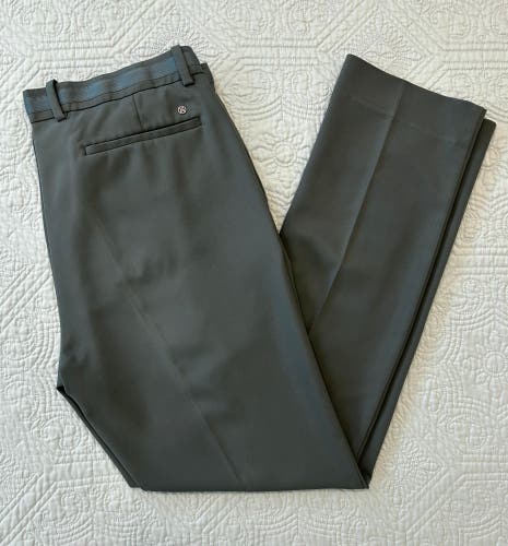 G/FORE Men’s Club Stretch Tech Twill Size 36 Waist Golf Pants Dark Charcoal Grey