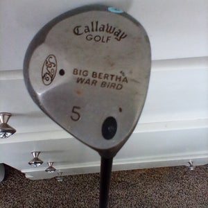 Used Men's Callaway Big Bertha War Bird Right Handed Fairway Wood Regular Flex 5 Wood