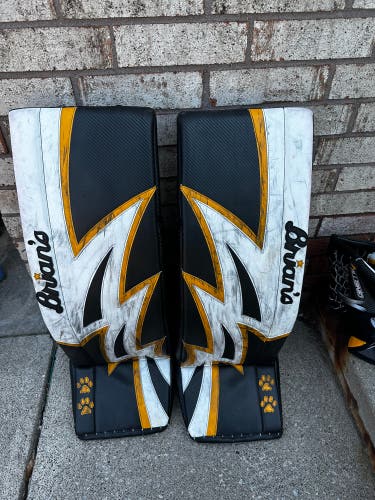 Used 34" Brian's Regular Pro Stock Optik 2 Goalie Full Set