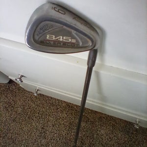 Used Men's 9 Iron 845 Silver Scot Right Handed Stiff Flex Steel Shaft