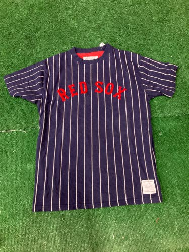 Blue Used Large Men's Mitchell & Ness Shirt