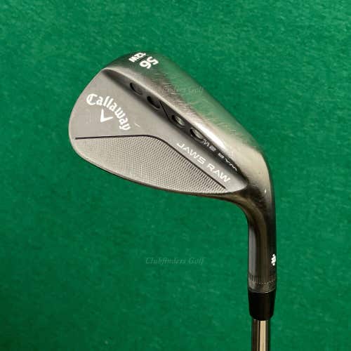 Callaway Jaws Raw Black 56-12W 56° Sand Wedge DG Spinner TI Steel Stiff