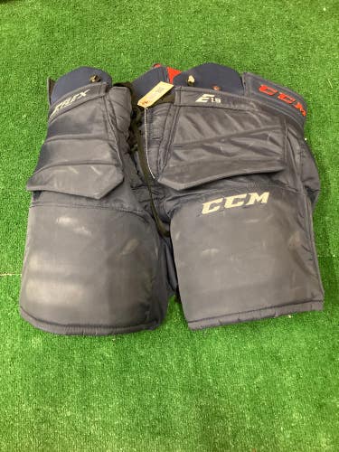 Blue Used Senior XL CCM E1.9 Hockey Goalie Pants