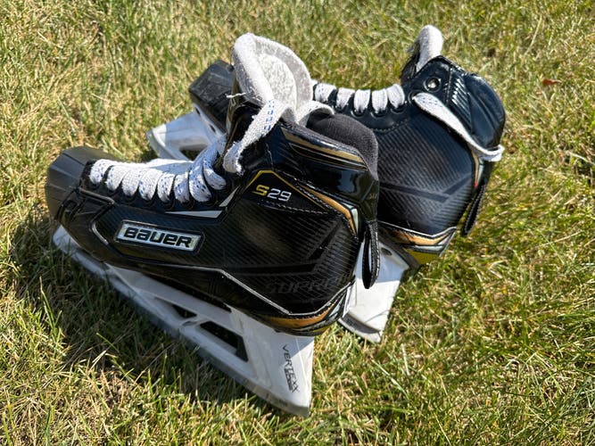 Used Bauer Size 6.5 Supreme S29 Hockey Skates