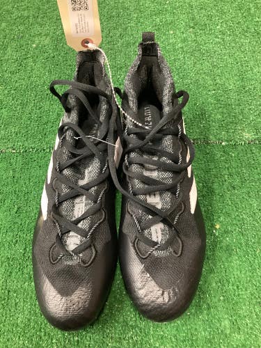 Adidas Freak Ultra 21 'Black White' Primeknit Lacrosse Cleats | Size 12