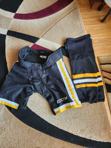Black Used Large CCM PP90 Pant Shell Pro Stock