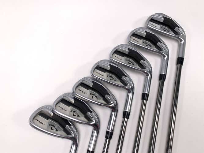 Callaway Apex Iron Set 4-PW UST Mamiya Recoil Prototype 95 F3 Regular RH