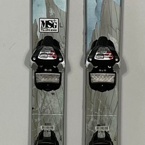 Used Women's Rossignol 154cm Temptation 88 Skis With Marker Griffon Bindings (SY1797)