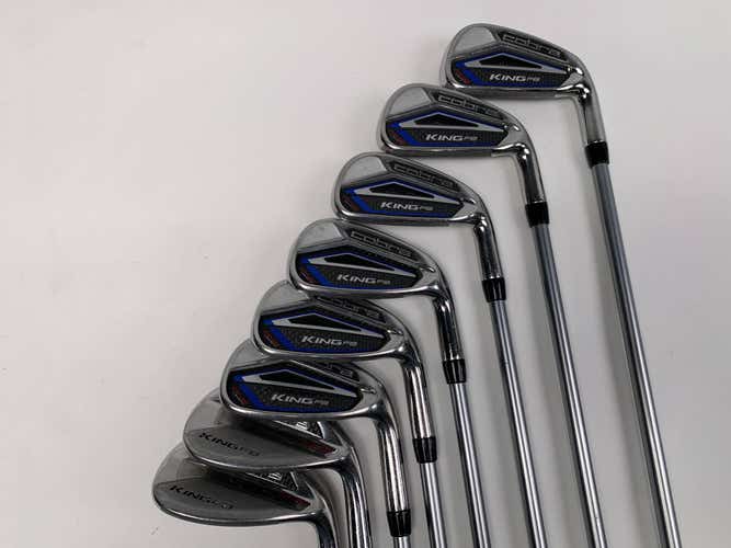 Cobra KING F8 One Length Iron Set 5-PW+GW+SW Rogue Pro One Length 65g Regular RH