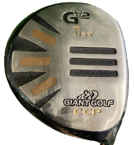 Giant Golf GX2 Driver 9.5* Maraging CCP Men's RH Regular Graphite 44.5" New Grip