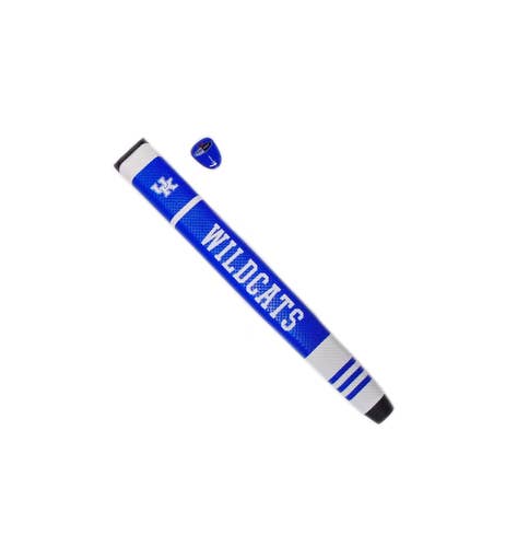 NEW Team Golf University Kentucky Wildcats Blue/White Jumbo Putter Grip w/Marker