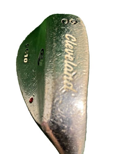 Cleveland CG10 CMM Lob Wedge 60* 1 Red Dot RH Stiff Steel 35.5" Factory Grip