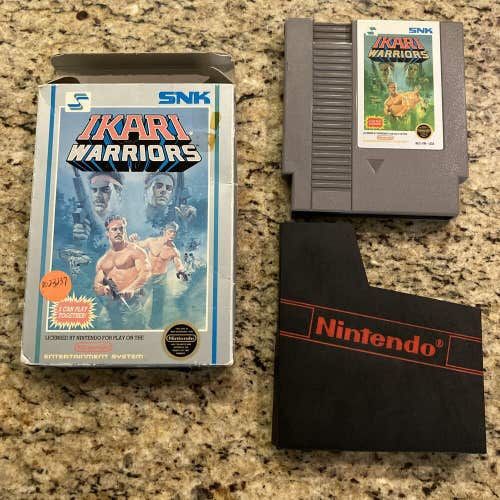 Ikari Warriors (NES Nintendo Entertainment System 1987) w/ box (no manual)