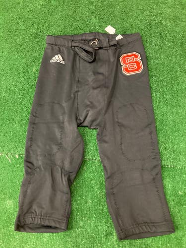 Black Used XXXL Adult Men's Adidas Game Pants