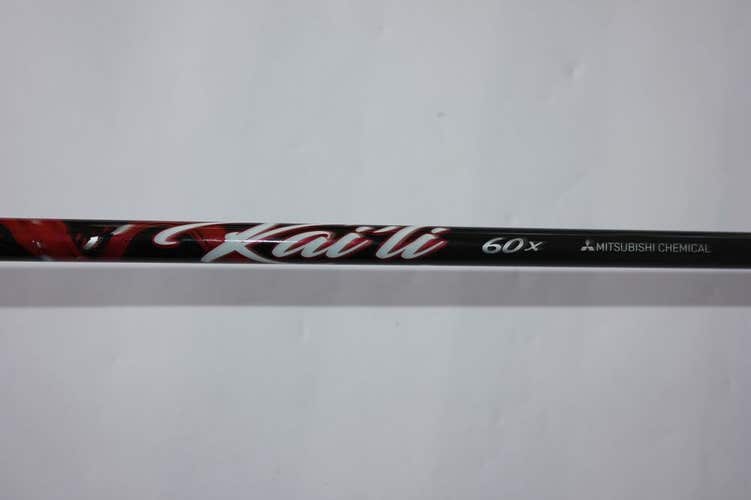 MITSUBISHI KAI'LI RED 60X DRIVER SHAFT - EXTRA STIFF - TAYLORMADE TIP