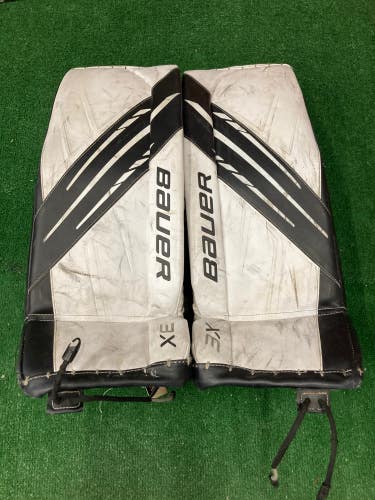 Used Small Intermediate Bauer Vapor 3X Goalie Leg Pads