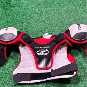 Total Hockey USA Hockey Hockey Shoulder Pads Youth Large (L)