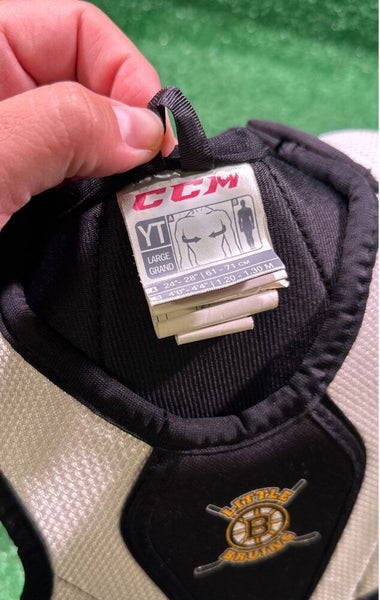CCM Little Bruins LTP Hockey Shoulder Pads Youth Large (L)