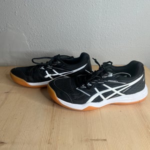 Black Used Size 9.0 (Women's 10) Adult Men's Asics Shoes Upcourt 4