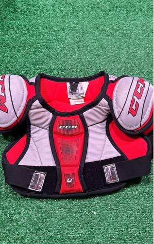 Ccm Top Prospect Hockey Shoulder Pads Youth Large (L)