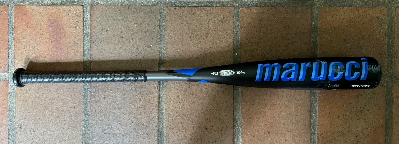 Used 2020 Marucci F5 USSSA Certified Bat (-10) Alloy 20 oz 30"