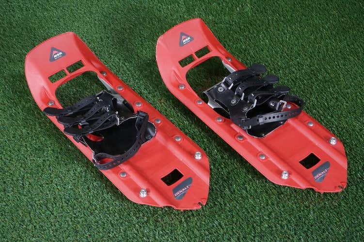 MOUNTAIN SAFETY RESEARCH MSR DENALI RED SNOW SHOES, SIZE 8" X 22” ~ L@@K!!