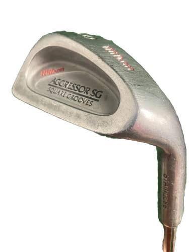 Wilson Aggressor Square Grooves Sand Wedge RH Stiff Steel 36" Factory Grip